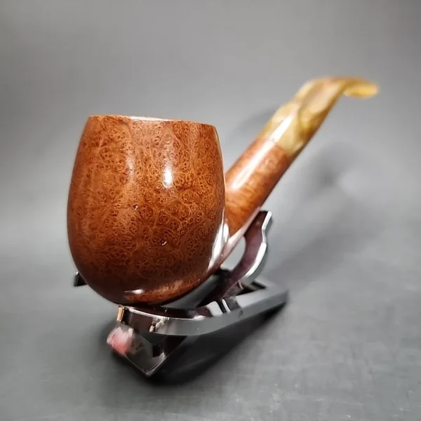 Ben Wade Ambassador 79 Smooth Bent Billiard Estate Briar Pipe, English Estates - Image 5