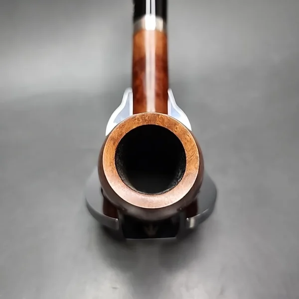 Gigi Fiamma Smooth Lovat Estate Briar Pipe, Unsmoked, 9mm - Image 5
