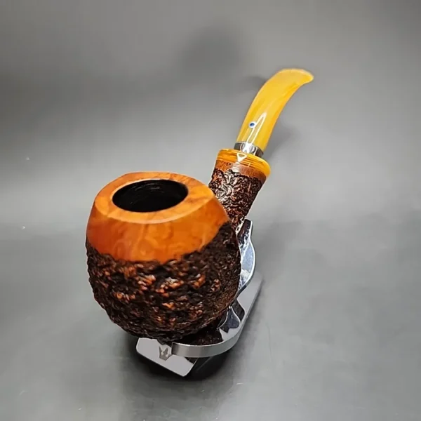 Ardor Urano Fantasy 2020 Bent Egg Estate Briar Pipe, Italian Estates - Image 5