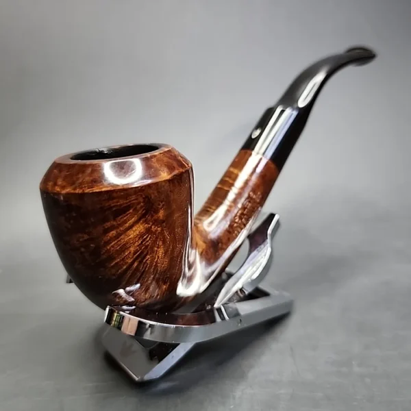 Astleys Smooth Bent Rhodesian Estate Briar Pipe, English Estates - Image 5