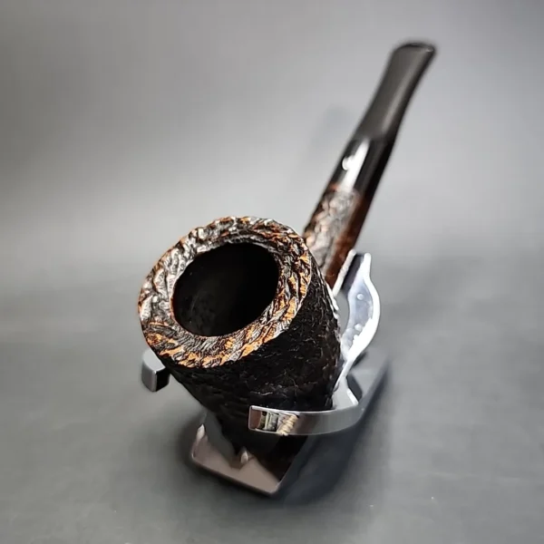 Astleys Rusticated Straight Pot Estate Briar Pipe, English Estates - Image 5