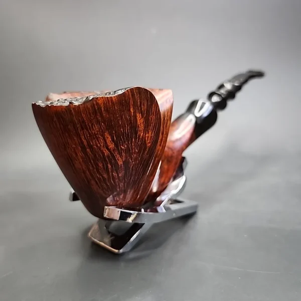 Preben Holm Private Collection, Extra Large Smooth Freehand Estate Briar Pipe, Danish Estates - Image 5