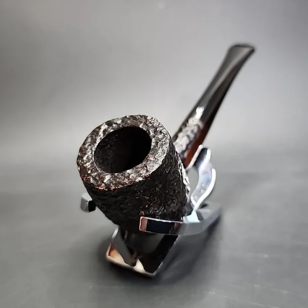Astleys of London Rusticated Straight Pot Estate Briar Pipe, English Estates - Image 5