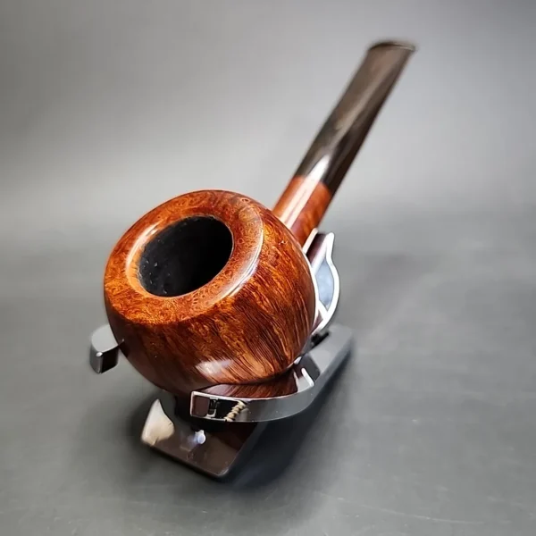 Dave Neeb Smooth Squat Prince Handmade Briar Pipe, New - Image 5
