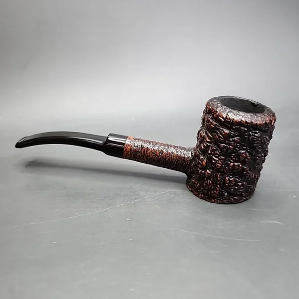 Savinelli Capri Root Briar 310 Rusticated Poker Estate Briar Pipe, Italian Estates - Image 6