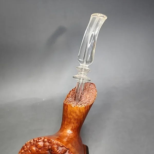 Bjarne Handmade Smooth Freehand Sitter Estate Briar Pipe, Danish Estates - Image 6