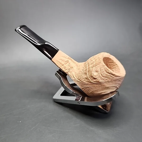 Morgan Bones Straight Bulldog Briar Pipe, New - Image 6