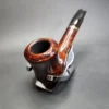 Wally Frank Golden Ring Smooth Vase Estate Briar Pipe, French Estates - Image 6