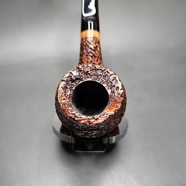Ser Jacopo R1 Scoop Estate Briar Pipe, Unsmoked - Image 6