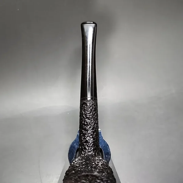 Darnell Old Briar 572 Rusticated Straight Billiard Estate Briar Pipe, Unsmoked - Image 6