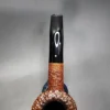 Ser Jacopo R2 Rusticated Bent Dublin Estate Briar Pipe, Italian Estates - Image 6