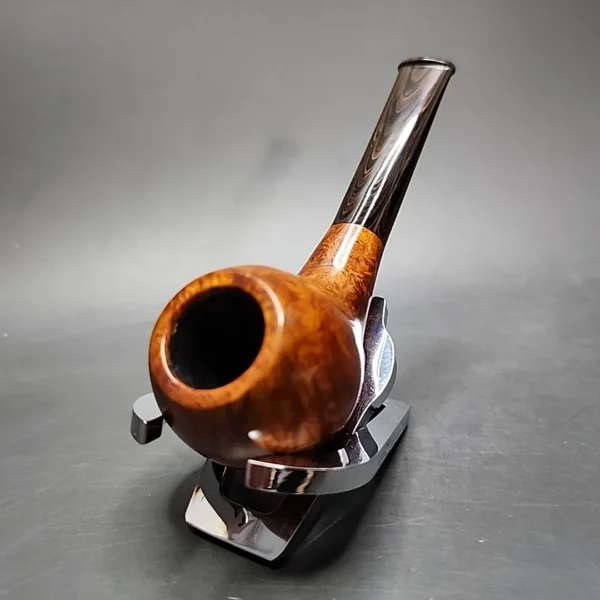 Dave Neeb Smooth Devil Anse Handmade Briar Pipe, New - Image 6
