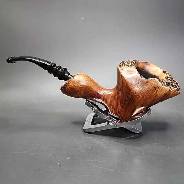 Preben Holm Handcut 2 Smooth Freehand Estate Briar Pipe, Danish Estates - Image 6