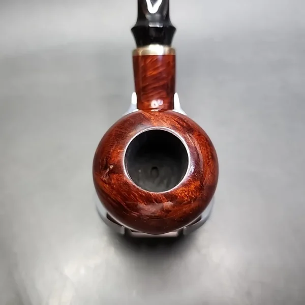 Vauen 3313 Smooth Bent Apply Estate Briar Pipe, Unsmoked, 9mm - Image 6