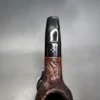 Sasieni 4 Dot Ruff Root Dark Sandblasted Banker Estate Briar Pipe, French Estates - Image 6