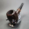 Chacom Trekking 263 Smooth Brandy Estate Briar Pipe Unsmoked, 9mm Adapter - Image 6