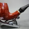 Vauen 6873 Smooth Bent Egg Estate Briar Pipe, Unsmoked, 9mm - Image 6