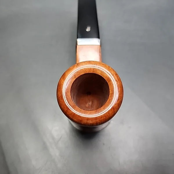 Ser Jacopo L2 Smooth Poker Estate Briar Pipe, Unsmoked - Image 7
