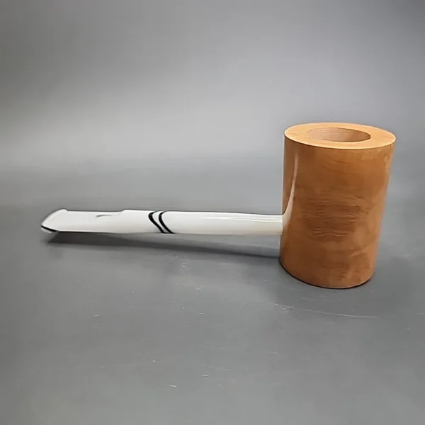 Mastro Geppetto Liscia 3 Smooth Estate Briar Pipe, Unsmoked - Image 7