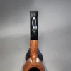 Gigi Novecento 780 Smooth Bent Brandy Estate Briar Pipe, Unsmoked, 9mm - Image 7