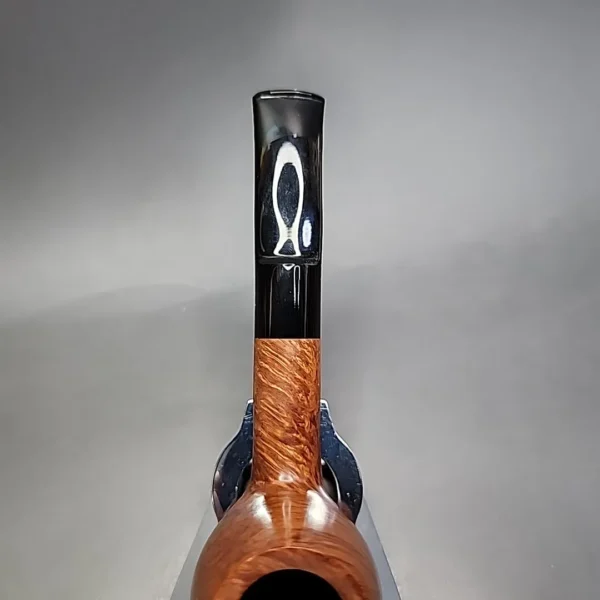 Gigi Novecento 780 Smooth Bent Brandy Estate Briar Pipe, Unsmoked, 9mm - Image 7