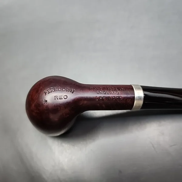 Ferndown REO 1 Star Smooth Billiard Estate Briar Pipe, English Estates - Image 7
