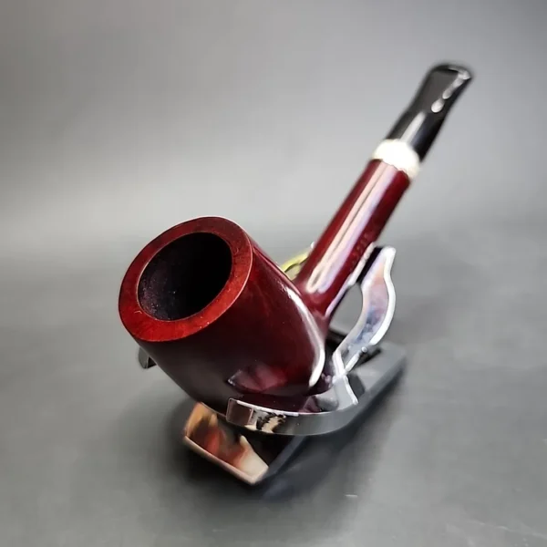 Jacobean Reo by Les Wood, Smooth Lovat Estate Briar Pipe, Unsmoked - Image 7