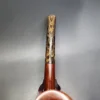 Dave Neeb Magnum Smooth Cherrywood Handmade Briar Pipe, New - Image 7