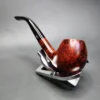 Chacom Centenaire 184, Smooth Bent Apple Estate Briar Pipe, Unsmoked - Image 7