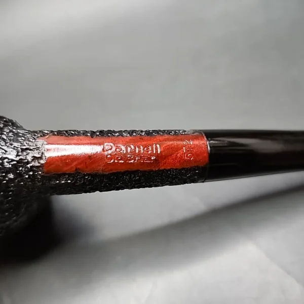 Darnell Old Briar 572 Rusticated Straight Billiard Estate Briar Pipe, Unsmoked - Image 7