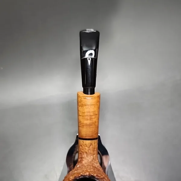 Ascorti Business Rusticated Stack Estate Briar Pipe, Italian Estates - Image 7