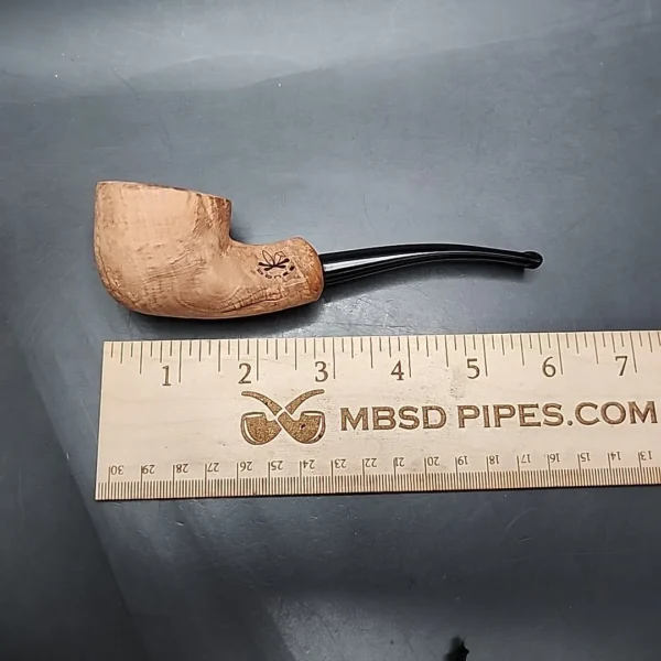 Morgan Bones Bent Pot Briar Pipe, New - Image 7