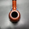 Design Berlin Strassbourg Smooth Bent Brandy Estate Briar Pipe Unsmoked, 9mm - Image 7