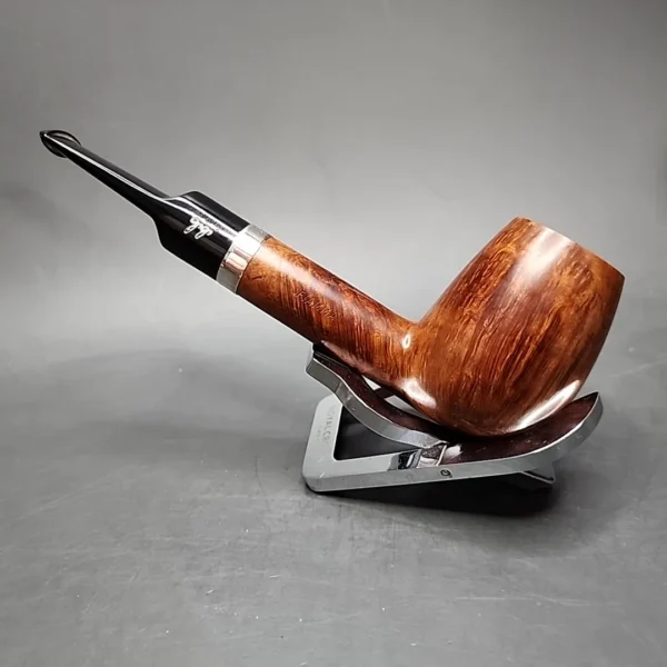 Gigi Fiamma Smooth Lovat Estate Briar Pipe, Unsmoked, 9mm - Image 7