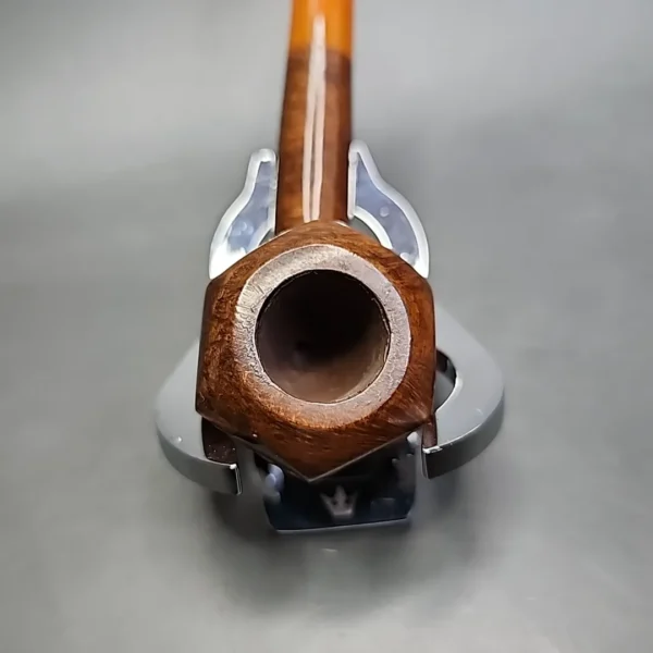 Vauen Bruyere Extra w/ Amber Stem Estate Briar Pipe Unsmoked - Image 7