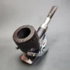 2001 Dunhill Christmas Sandblasted Silver Spigot Billiard Estate Briar Pipe, Unsmoked - Image 7