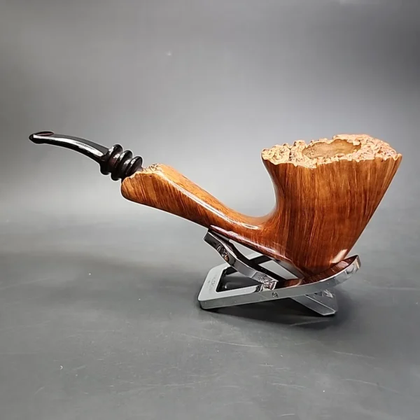 Large Smooth Freehand Estate Briar, Pipe Unsmoked - Image 7