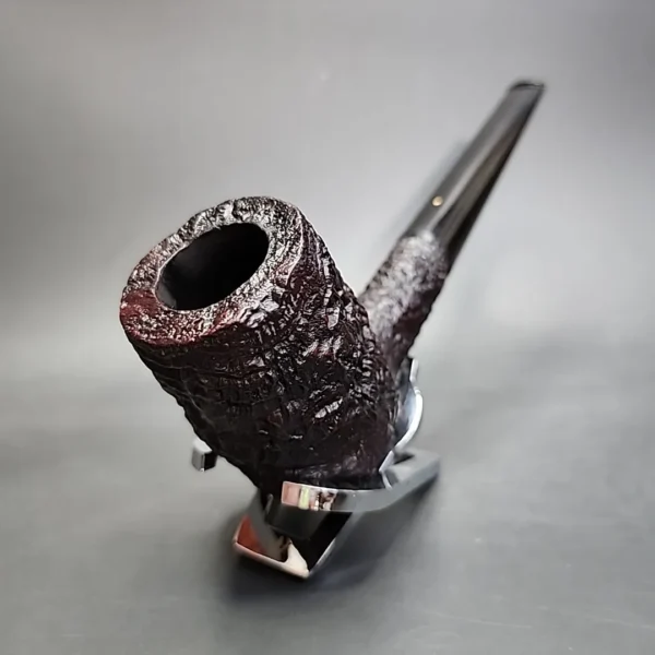 1925 Cased Dunhill's Shell Briar Magnum Billiard Estate Briar Pipe, English Estates - Image 7