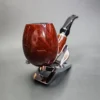 Vauen 6873 Smooth Bent Egg Estate Briar Pipe, Unsmoked, 9mm - Image 7