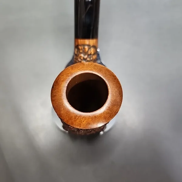Randy Wiley for PCI 1986, Sea Reef Bent Stack Estate Briar Pipe, Unsmoked - Image 7