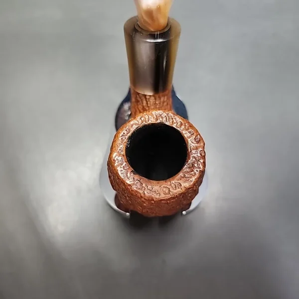 Savinelli Estella Non Pareil 9614 Oom Paul Estate Briar Pipe, Italian Estates - Image 7