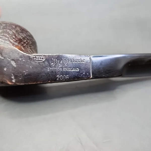 GBD Prehistoric 2006 Sandblasted Bulldog Estate Briar Pipe, English Estates - Image 8