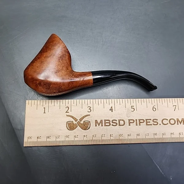 Gigi SM Unique Smooth Freehand Estate Briar Pipe Unsmoked, 9mm - Image 8