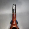 Wally Frank Golden Ring Smooth Vase Estate Briar Pipe, French Estates - Image 8