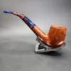 Savinelli Fantasia 606 KS Smooth Bent Billiard Briar Pipe, 6mm, New - Image 8
