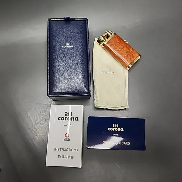 IM Corona Old Boy Smooth Briar Case Pipe Lighter - Image 8