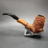 Ascorti Business Rusticated Stack Estate Briar Pipe, Italian Estates - Image 8