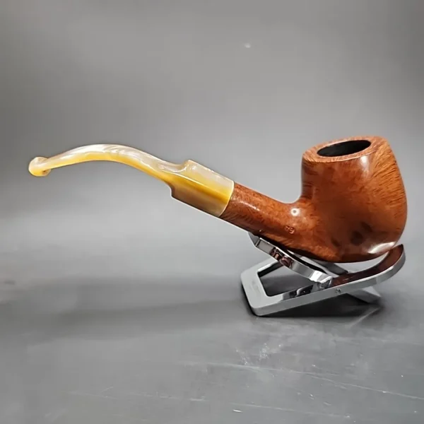 Ben Wade Ambassador 79 Smooth Bent Billiard Estate Briar Pipe, English Estates - Image 8