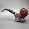 Mastro de Paja Rusticated Bent Apple Estate Briar Pipe, 9mm, Italian Estates - Image 8