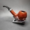 Design Berlin Strassbourg Smooth Bent Brandy Estate Briar Pipe Unsmoked, 9mm - Image 8
